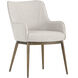 Franklin Beige Linen Dining Armchair